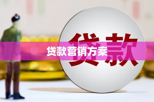 衡东贷款营销方案