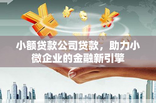 衡东小额贷款公司贷款，助力小微企业的金融新引擎