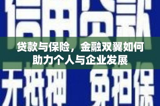衡东贷款与保险，金融双翼如何助力个人与企业发展