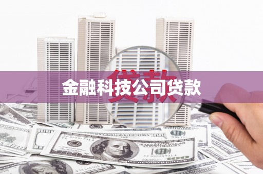 衡东金融科技公司贷款