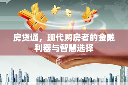 衡东房贷通，现代购房者的金融利器与智慧选择