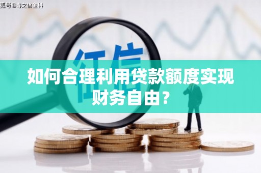 衡东如何合理利用贷款额度实现财务自由？