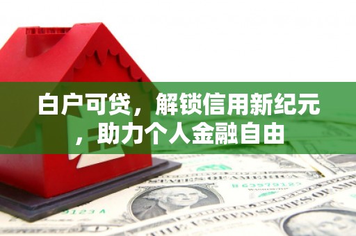 衡东白户可贷，解锁信用新纪元，助力个人金融自由
