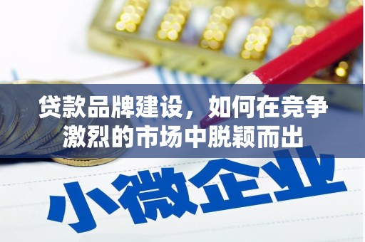 衡东贷款品牌建设，如何在竞争激烈的市场中脱颖而出
