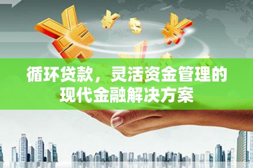 衡东循环贷款，灵活资金管理的现代金融解决方案