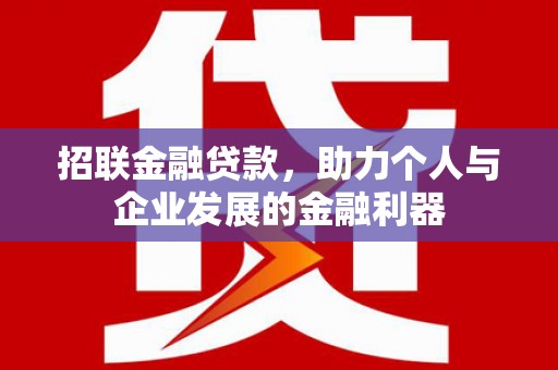 衡东招联金融贷款，助力个人与企业发展的金融利器