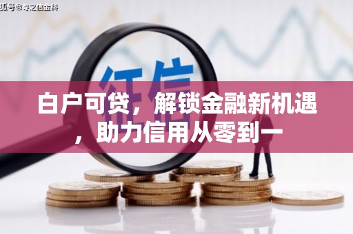 衡东白户可贷，解锁金融新机遇，助力信用从零到一