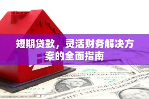 衡东短期贷款，灵活财务解决方案的全面指南