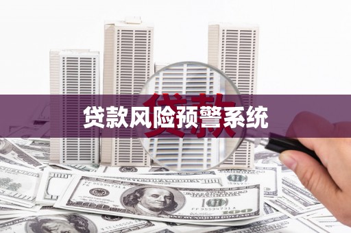 衡东贷款风险预警系统