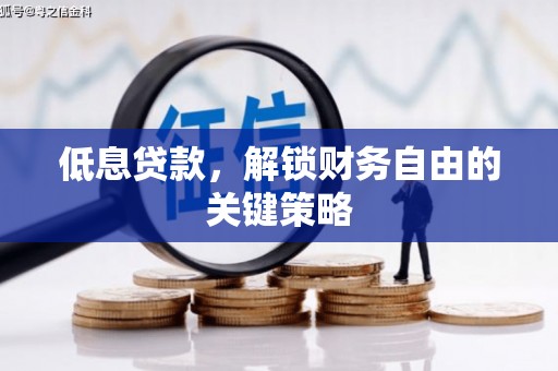 衡东低息贷款，解锁财务自由的关键策略