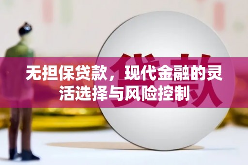 衡东无担保贷款，现代金融的灵活选择与风险控制