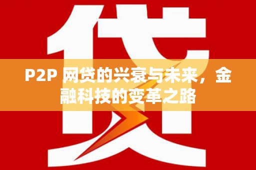 衡东P2P 网贷的兴衰与未来，金融科技的变革之路