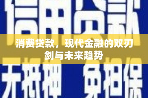 衡东消费贷款，现代金融的双刃剑与未来趋势