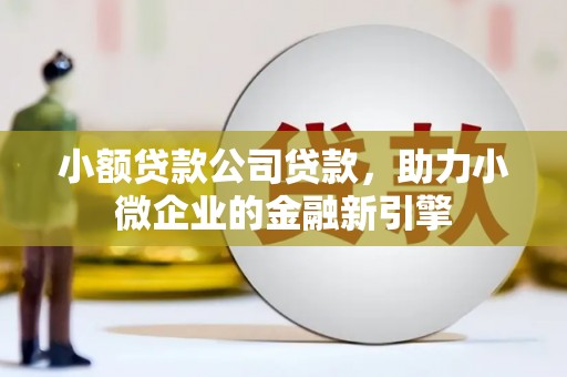 衡东小额贷款公司贷款，助力小微企业的金融新引擎