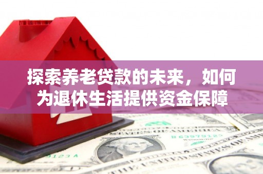 衡东探索养老贷款的未来，如何为退休生活提供资金保障