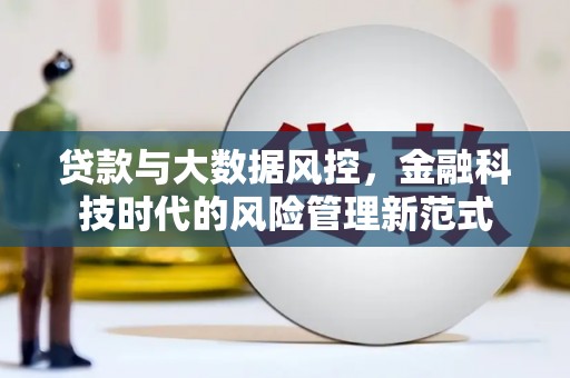 衡东贷款与大数据风控，金融科技时代的风险管理新范式