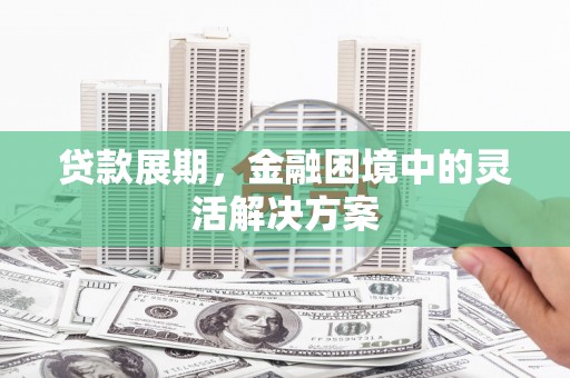 衡东贷款展期，金融困境中的灵活解决方案