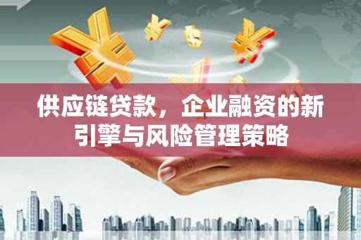 衡东供应链贷款，企业融资的新引擎与风险管理策略