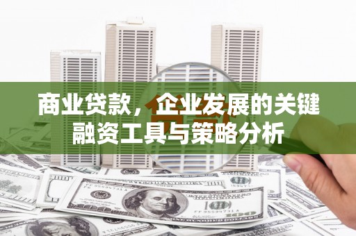 衡东商业贷款，企业发展的关键融资工具与策略分析