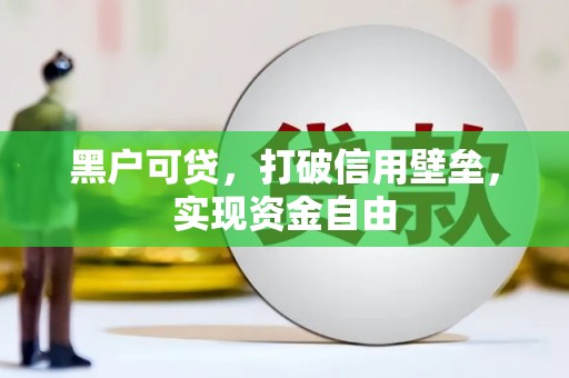衡东黑户可贷，打破信用壁垒，实现资金自由