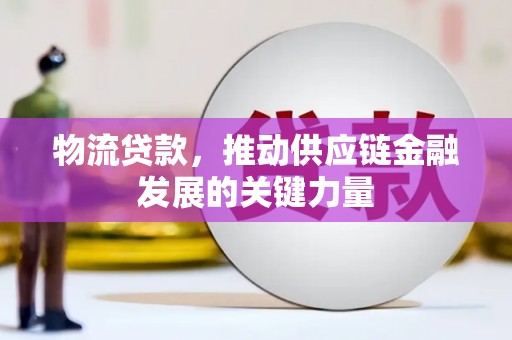 衡东物流贷款，推动供应链金融发展的关键力量