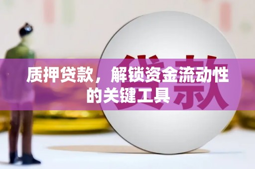 衡东质押贷款，解锁资金流动性的关键工具
