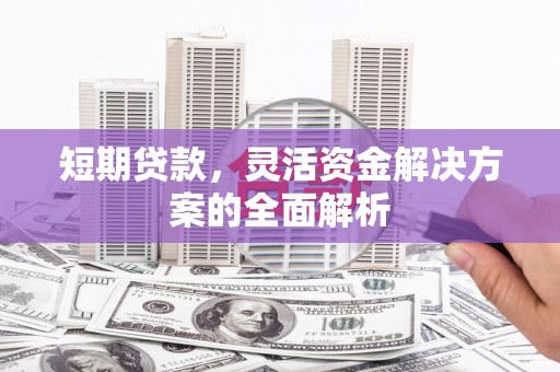 衡东短期贷款，灵活资金解决方案的全面解析