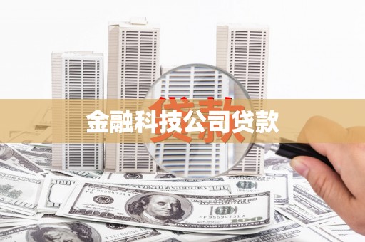 衡东金融科技公司贷款