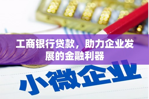 衡东工商银行贷款，助力企业发展的金融利器