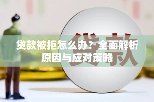 衡东贷款被拒怎么办？全面解析原因与应对策略