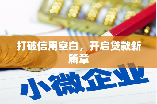 衡东打破信用空白，开启贷款新篇章