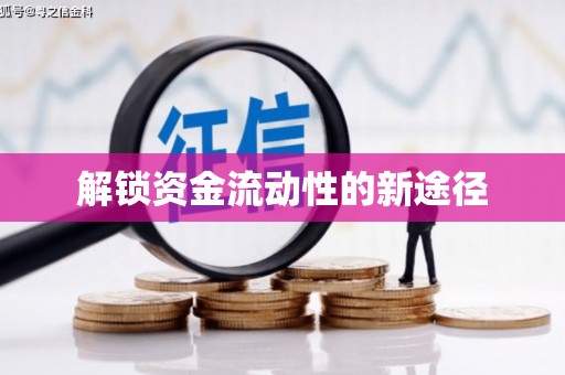 衡东解锁资金流动性的新途径